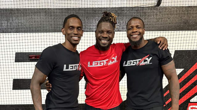 Christian Blake, Sean Weatherspoon, Mohamed Sanu